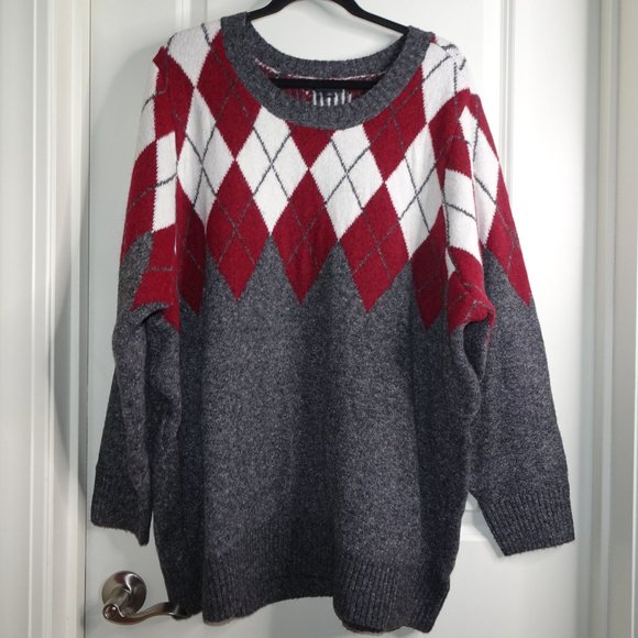 torrid Sweaters - Brand New Torrid Vegan Cashmere Argyle Sweater